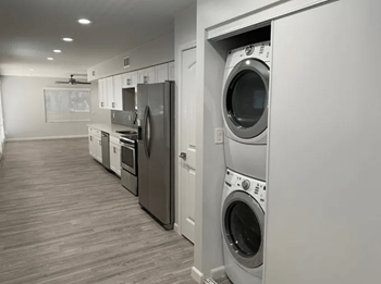 Onsite laundry facilities